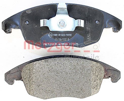 METZGER 1170129 GREENPARTS Bremsbelagsatz, Scheibenbremse